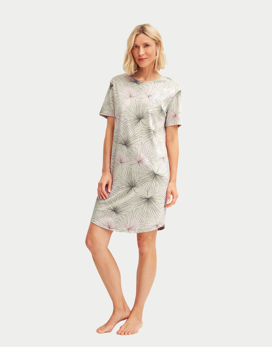 Calida leaf dreams nattkjole tea green