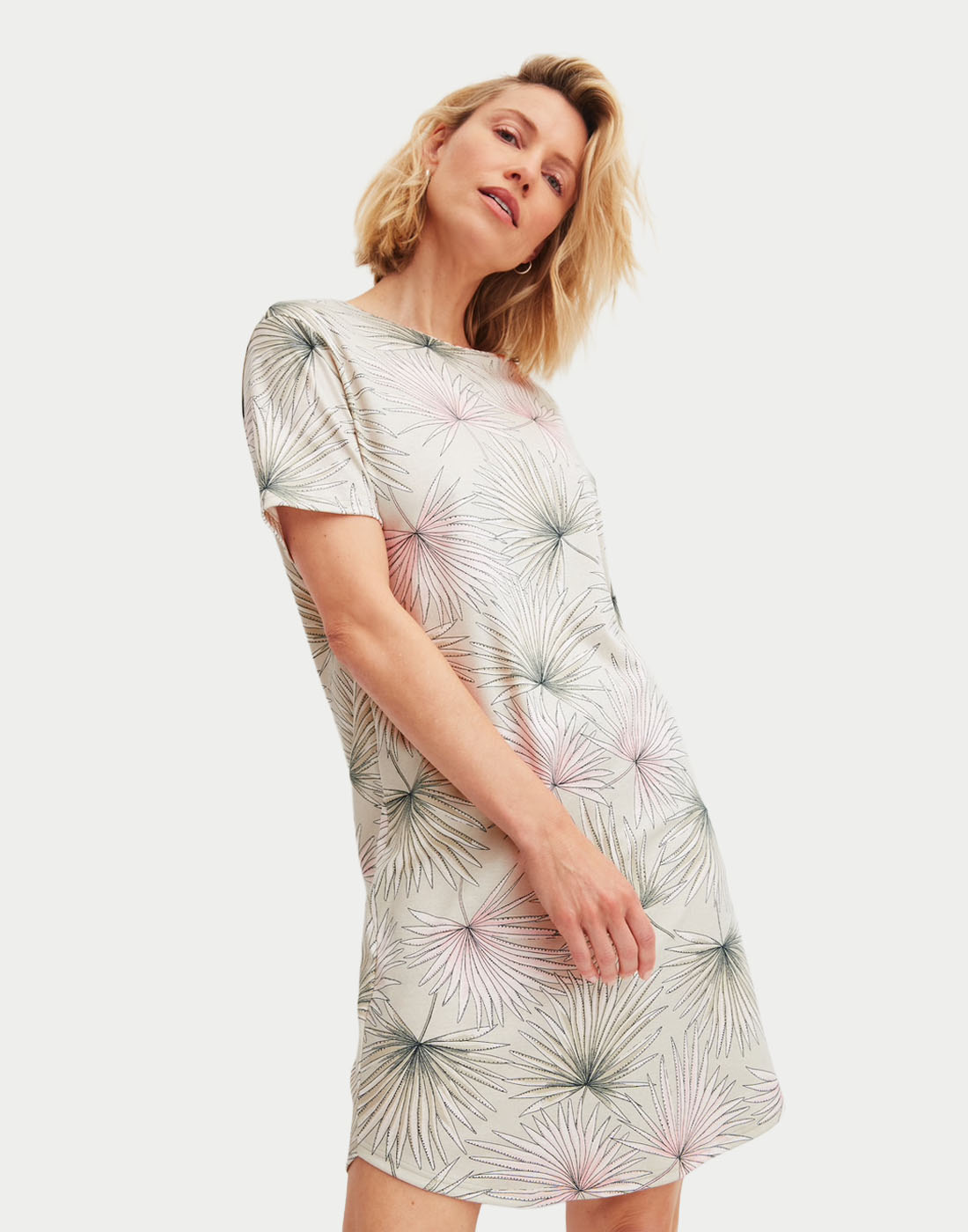 Calida leaf dreams nattkjole tea green