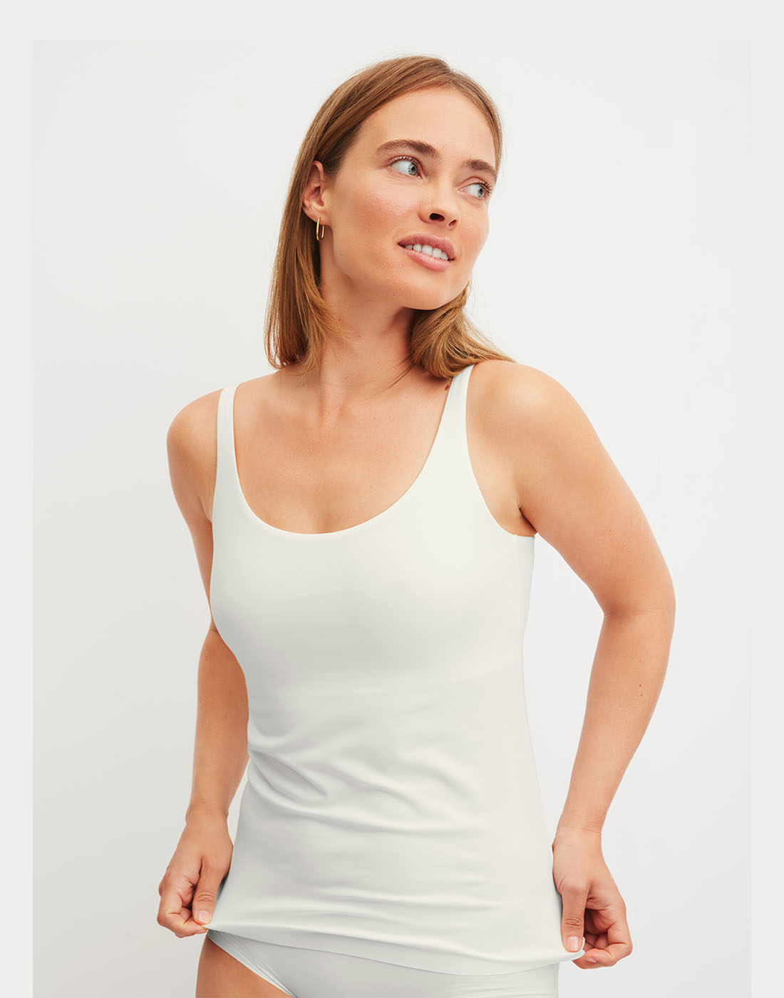 Calida natural skin tank top star white