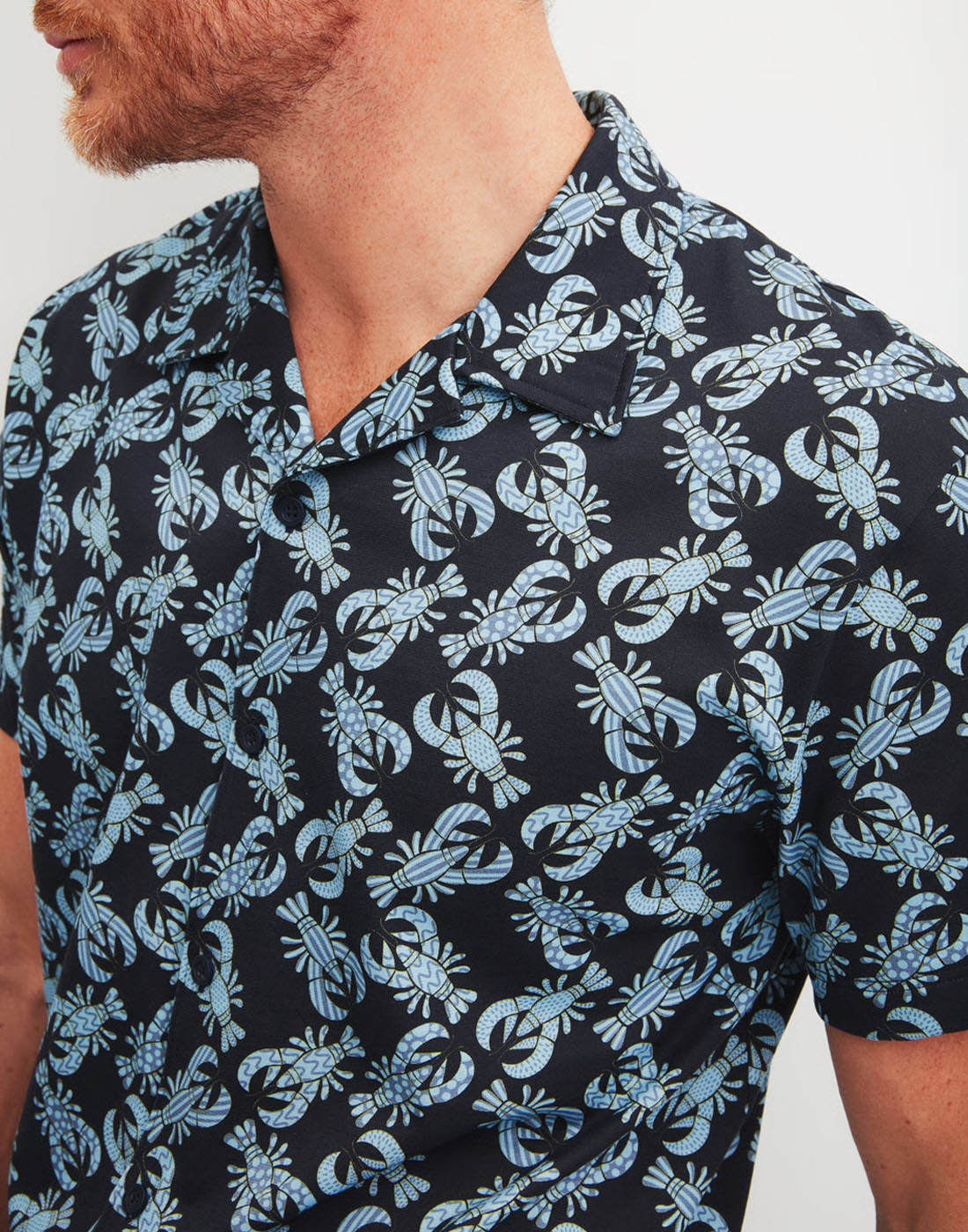 Calida relax imprint pysj med shorts dark sapphire