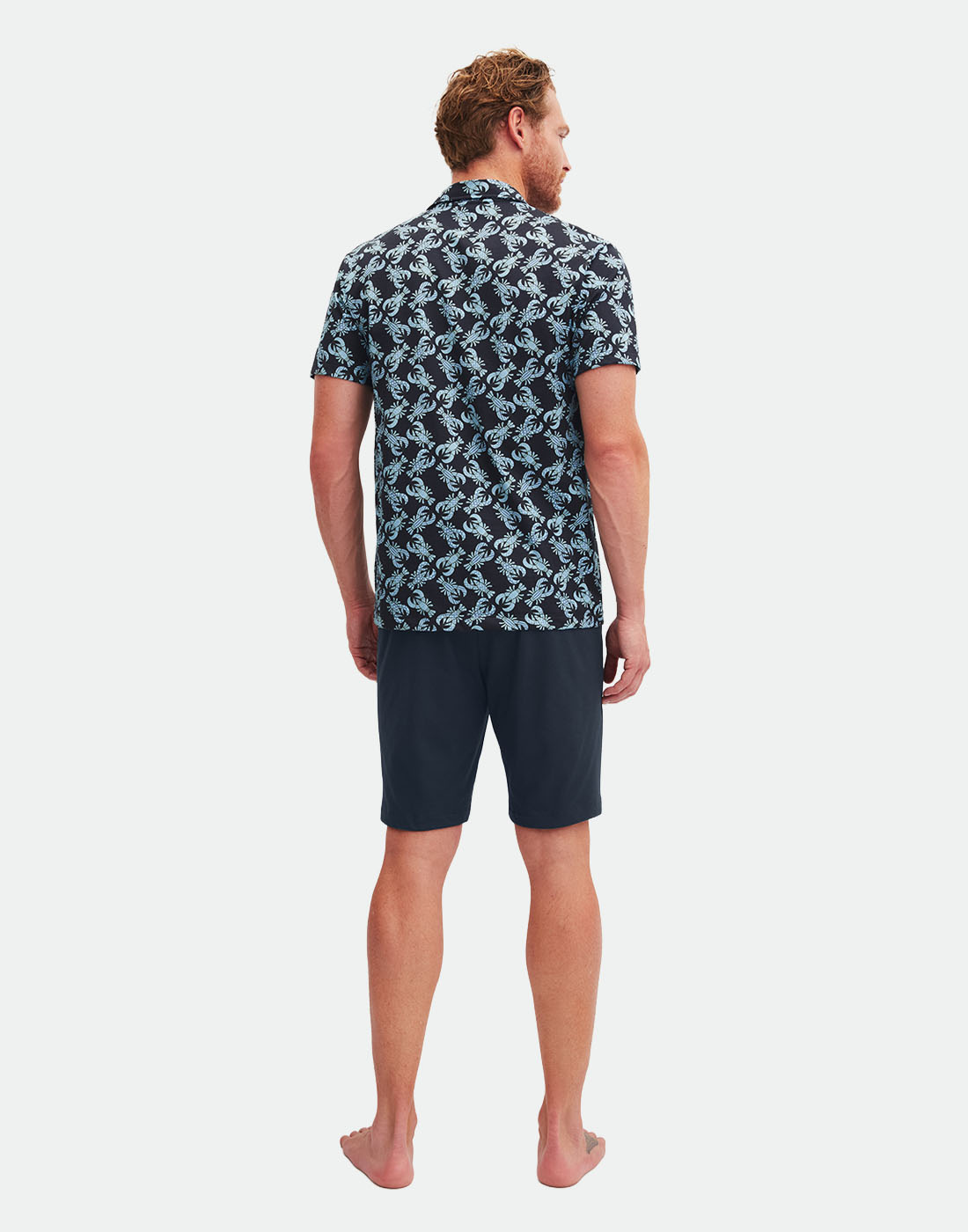 Calida relax imprint pysj med shorts dark sapphire
