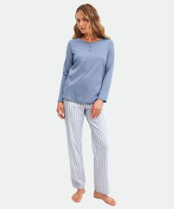 Calida striped dreams pysj aura blue