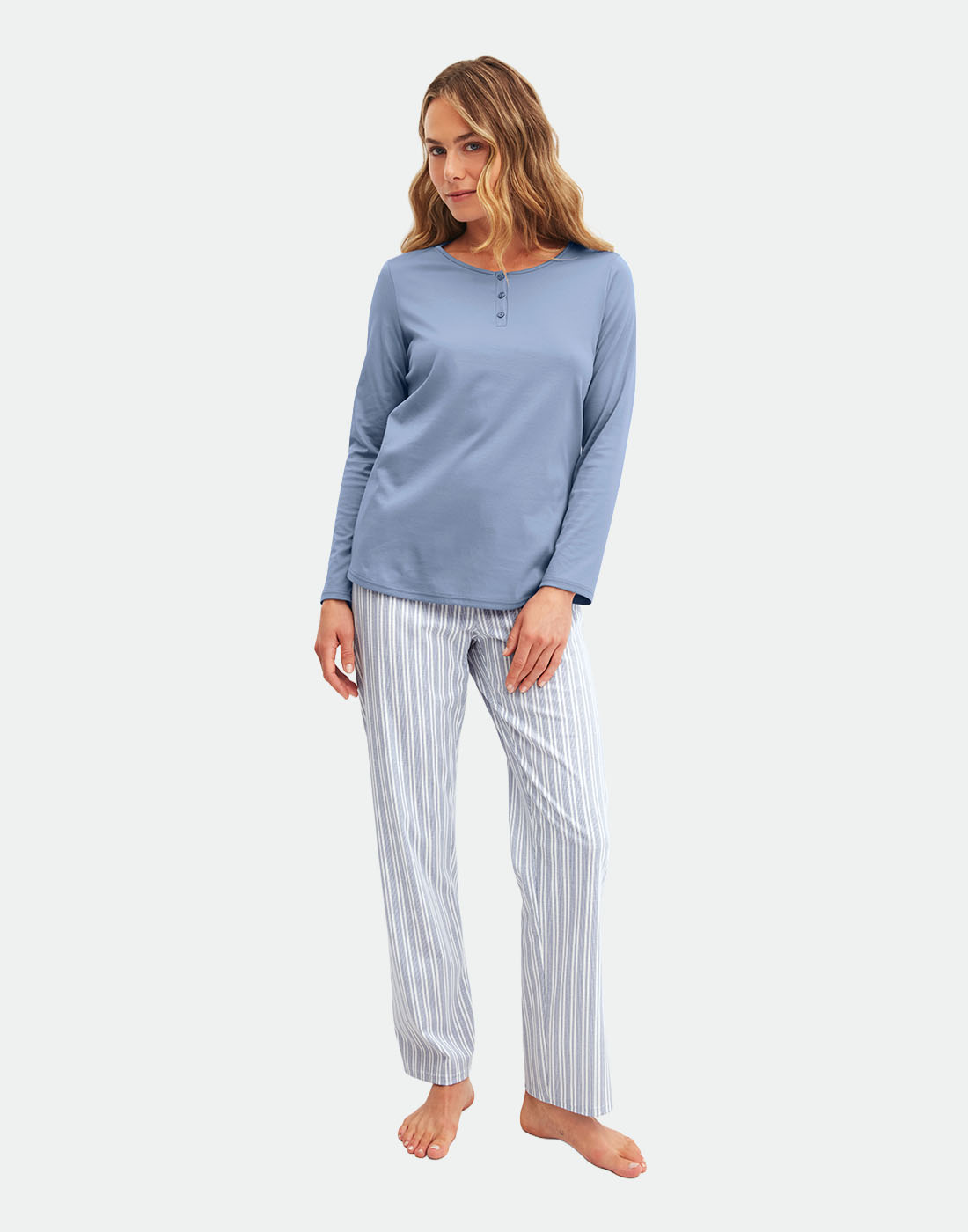 Calida striped dreams pysj aura blue