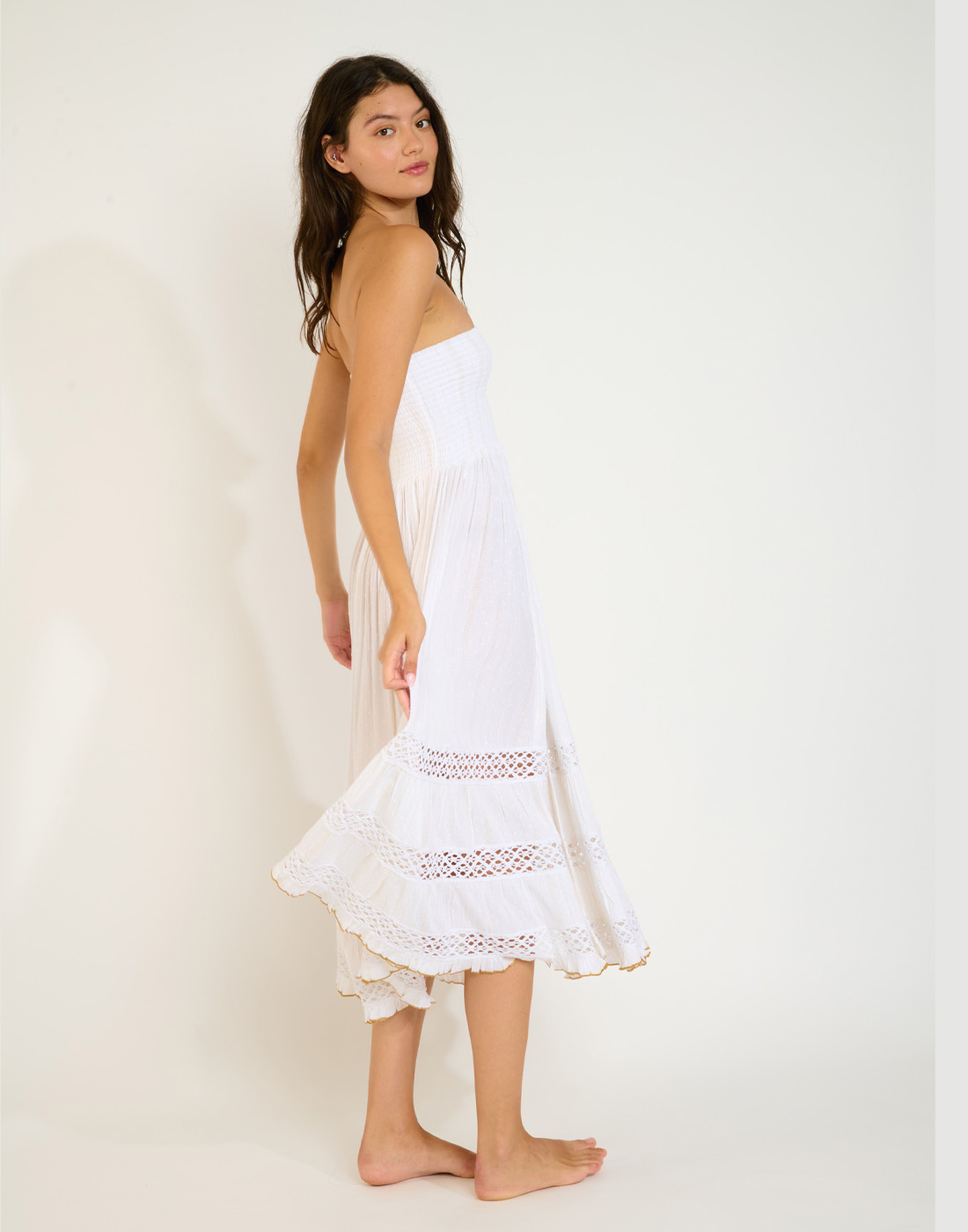 banana moon sealove sommerkjole hvit