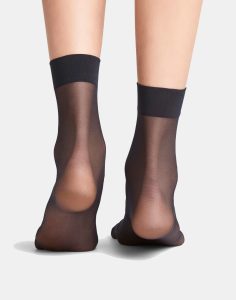 falke seidenglatt ankelsokk nylon blå2 falke seidenglatt ankelsokk nylon blå