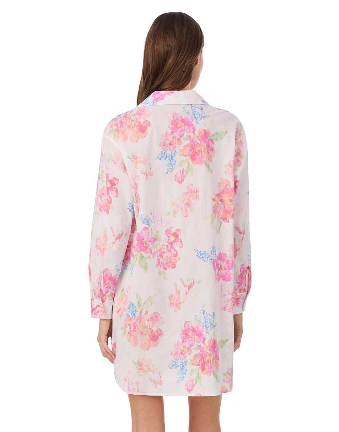 Ralph Lauren nattskjorte rosa blomster