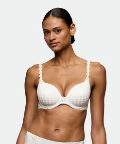 Marie jo avero heartshape bh ivory petal