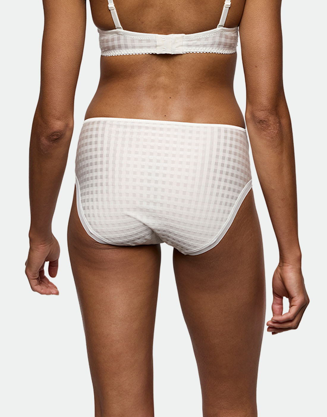 Marie jo avero høy truse ivory petal