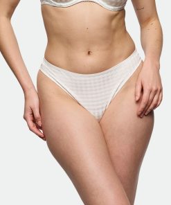 Marie jo avero string ivory petal