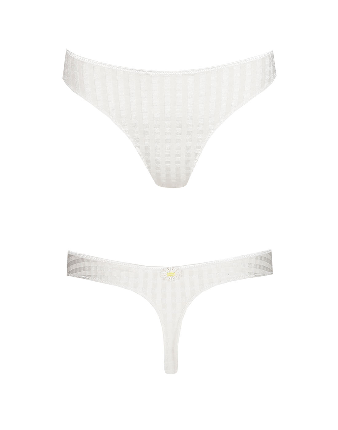 Marie jo avero string ivory petal