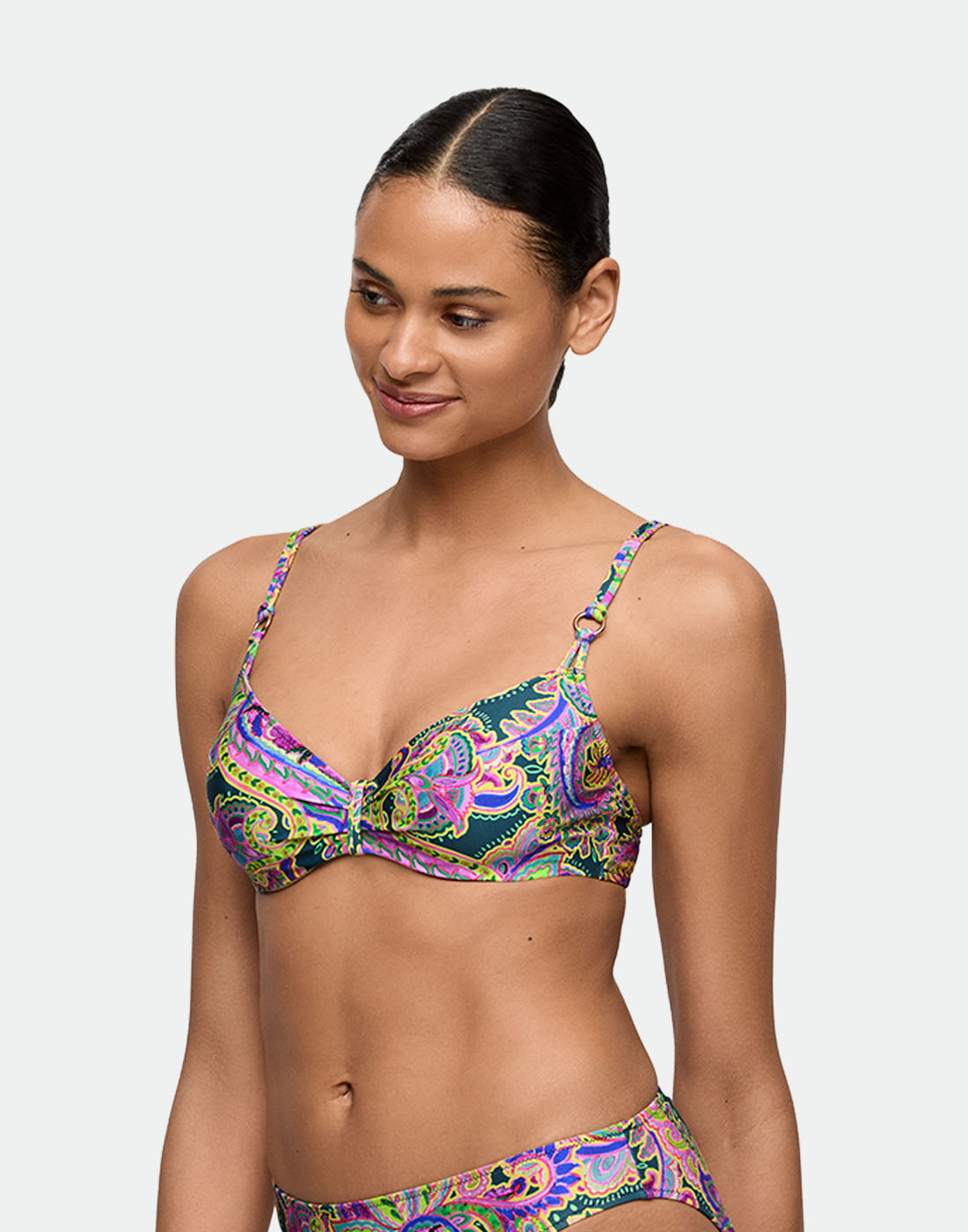 Marie jo swim jolise uvattert bikinitopp tropical paisley