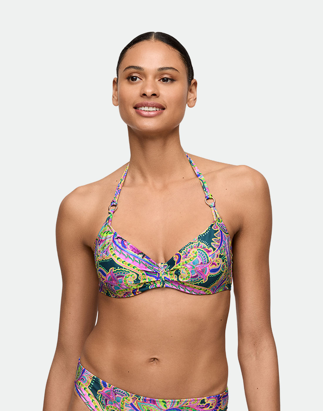 Marie jo swim jolise uvattert bikinitopp tropical paisley