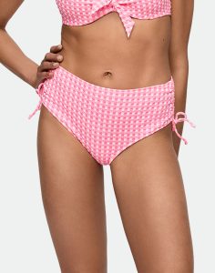 Marie jo swim mary høy bikinitruse rose gingham1 Marie jo swim mary høy bikinitruse rose gingham