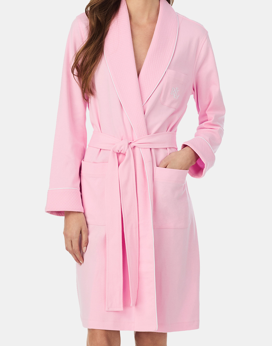 ralph lauren morgenkåpe rosa