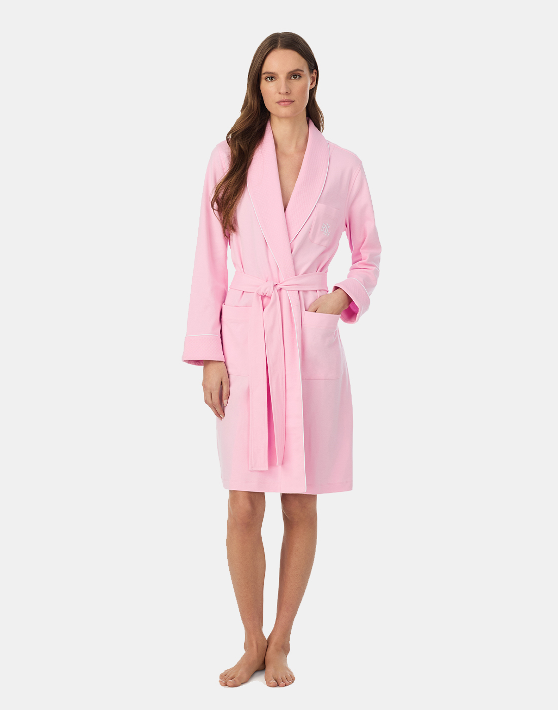 ralph lauren morgenkåpe rosa
