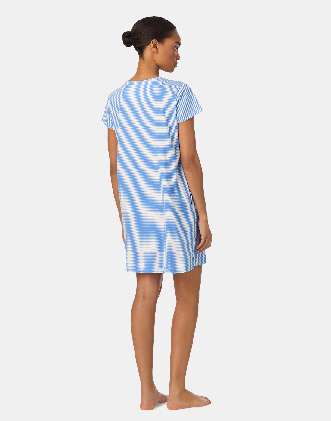 lauren ralph lauren nattkjole blue stripes