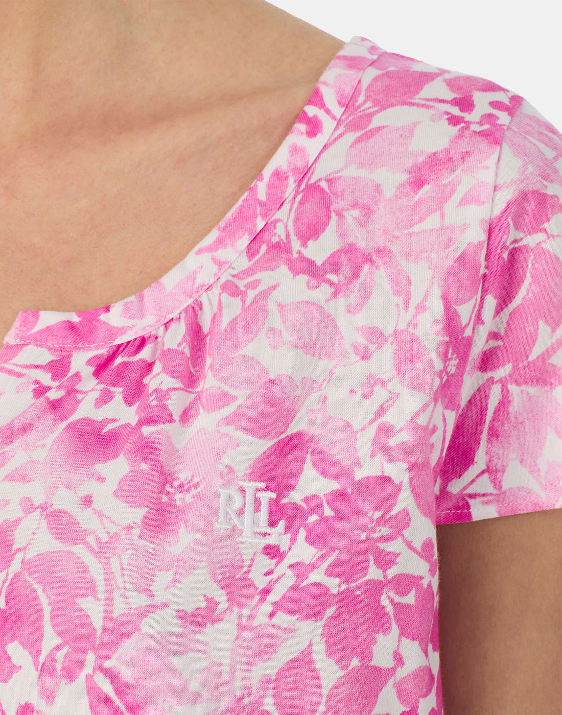 ralph lauren nattkjole pink floral