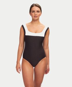 paula swordfish badedrakt cocoa brun