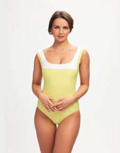 paula swordfish badedrakt sun gul2 paula beachwear badedrakt sun gul