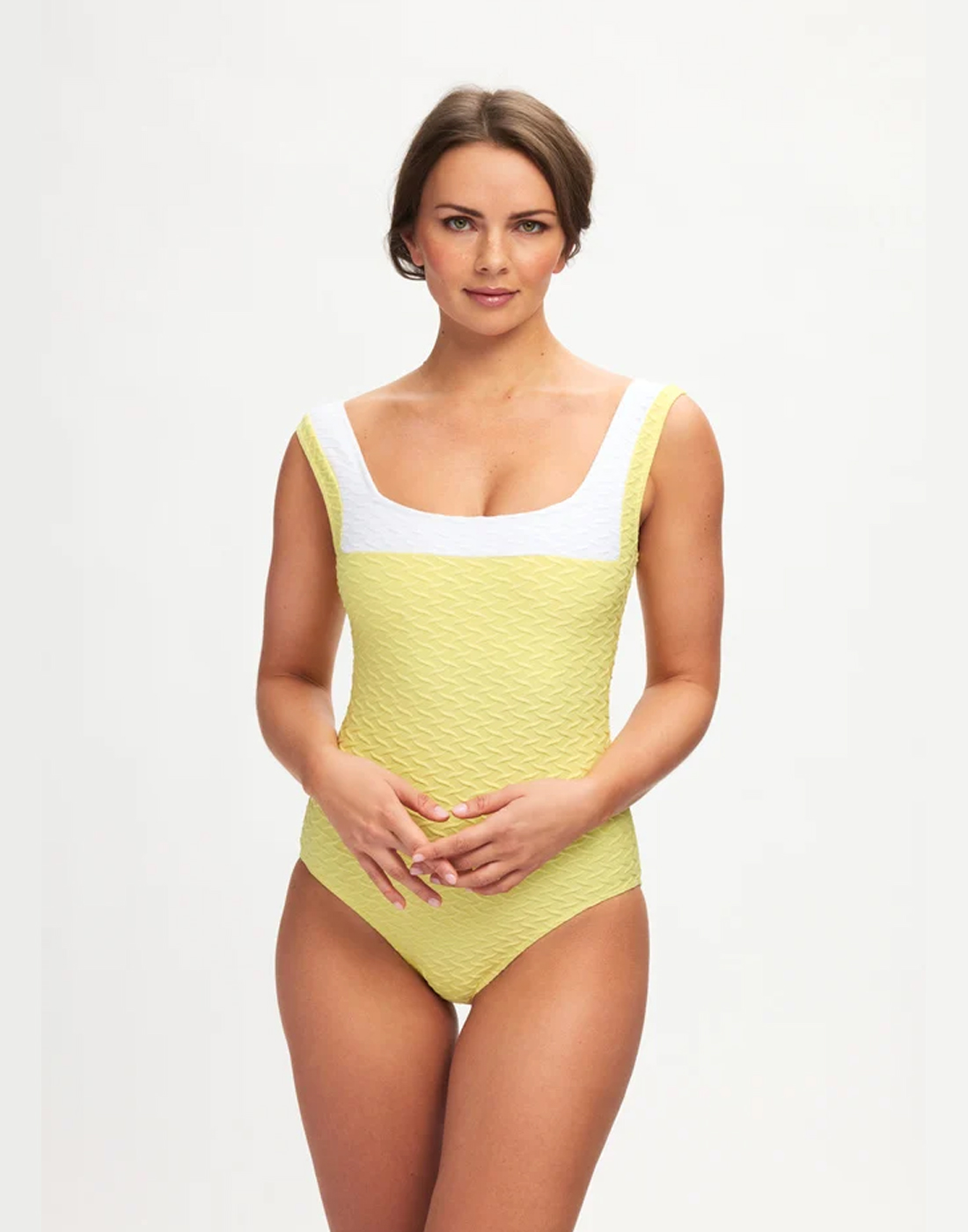 paula beachwear badedrakt sun gul