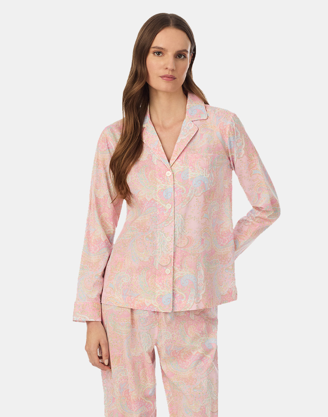 ralph lauren pysjamas rosa mønster